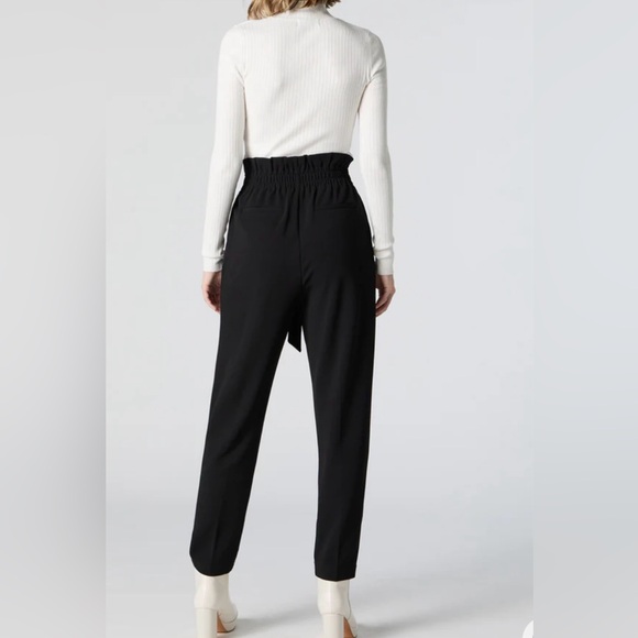 Revamped Premium Collection-high waist pant-elastic waistband/adjustable belt. - Picture 3 of 11